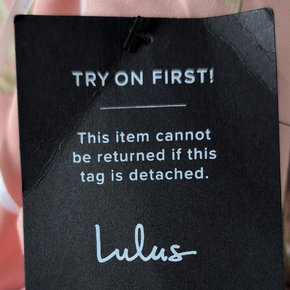 Lulus NWT Remarkable Entrance Pink Floral Print Satin Midi Dress - Picture 6 of 9